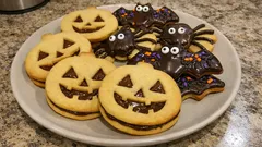 Italian Halloween Sugar Cookies (Pasta Frolla) That Hold Their Shape Every Time