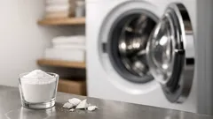 The one-cup washing machine cleaner habit that stops limescale and odors