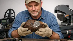 He thought he found gold, but the rock turned out to be a 4.56-billion-year-old meteorite