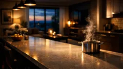 Invisible induction cooktops explained: the kitchen trend that hides in plain sight